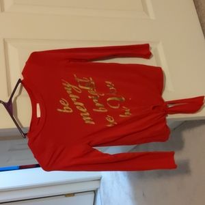 Girls Christmas shirt